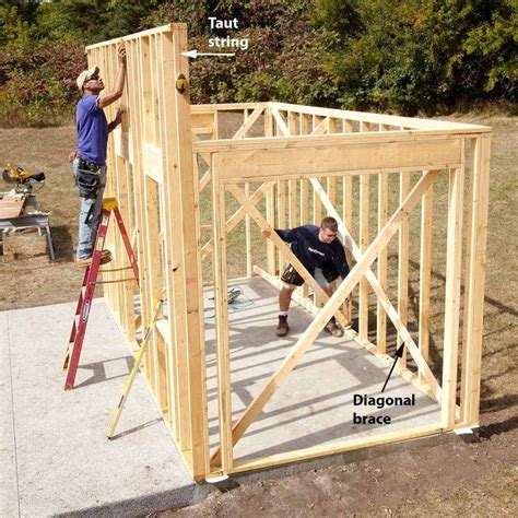 how to build a sheds